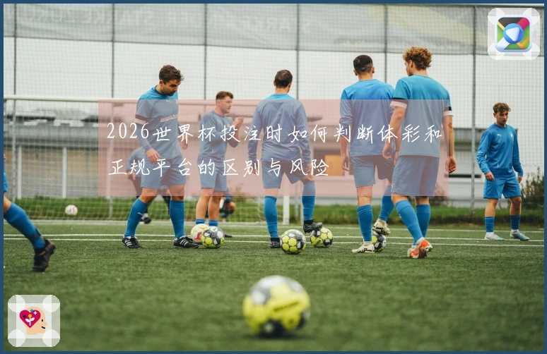 2026世界杯投注时如何判断体彩和正规平台的区别与风险